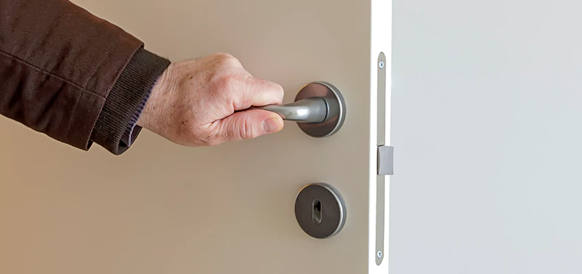 Restroom Locks Privacy Bolt Installation in Homeland, California