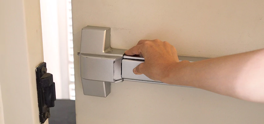 Roller Gate Panic Bar Installation in Homeland, California